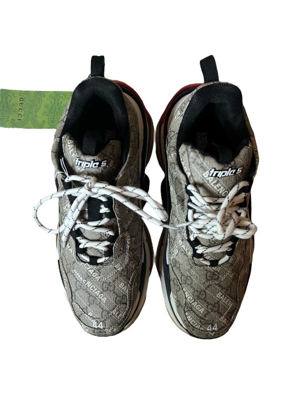 NWT Gucci x Balenciaga Triple S “Hacker Project” Unisex Sneakers - Picture 8 of 13